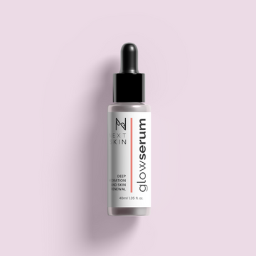 Next Skin Glow Serum with barrier-repairing ceramides and niacinamide